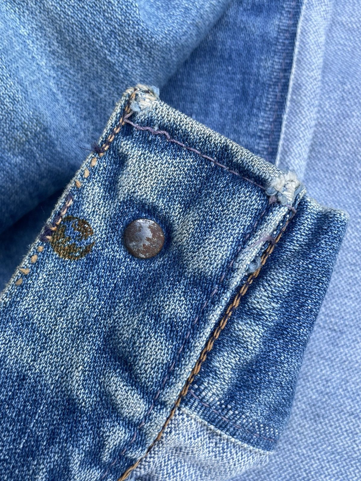 Vintage Vintage 70’s Maverick Blue Bell Selvedge Jacket Size US L / EU 52-54 / 3 - 13 Thumbnail