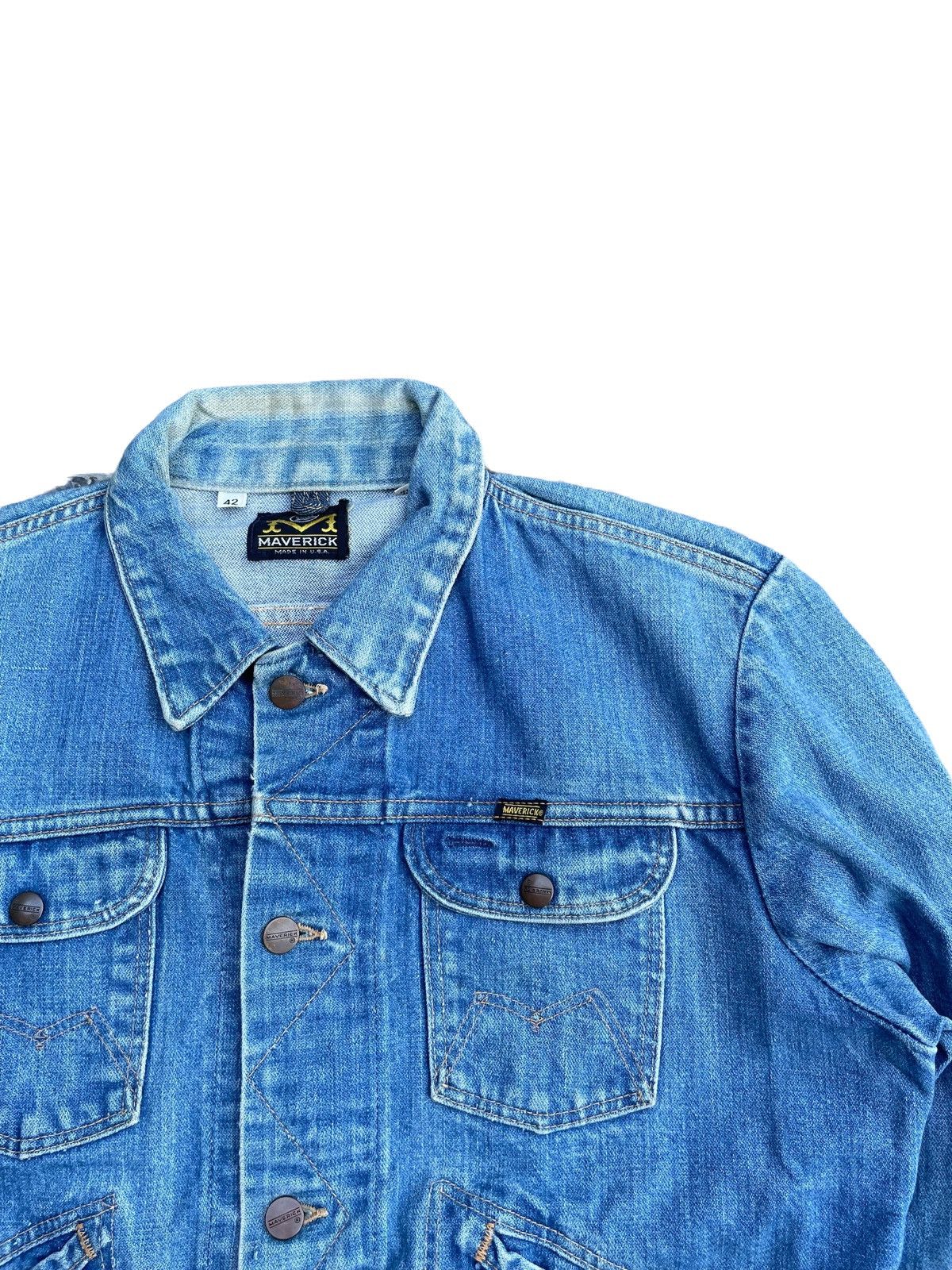 Vintage Vintage 70’s Maverick Blue Bell Selvedge Jacket Size US L / EU 52-54 / 3 - 6 Thumbnail
