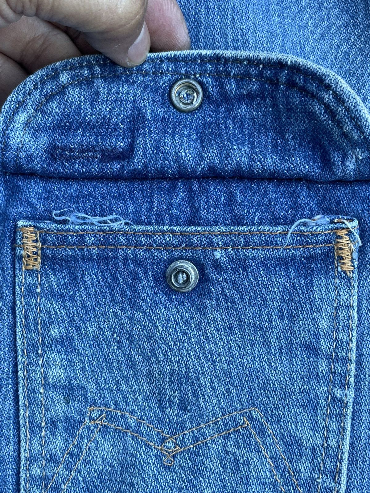 Vintage Vintage 70’s Maverick Blue Bell Selvedge Jacket Size US L / EU 52-54 / 3 - 20 Thumbnail