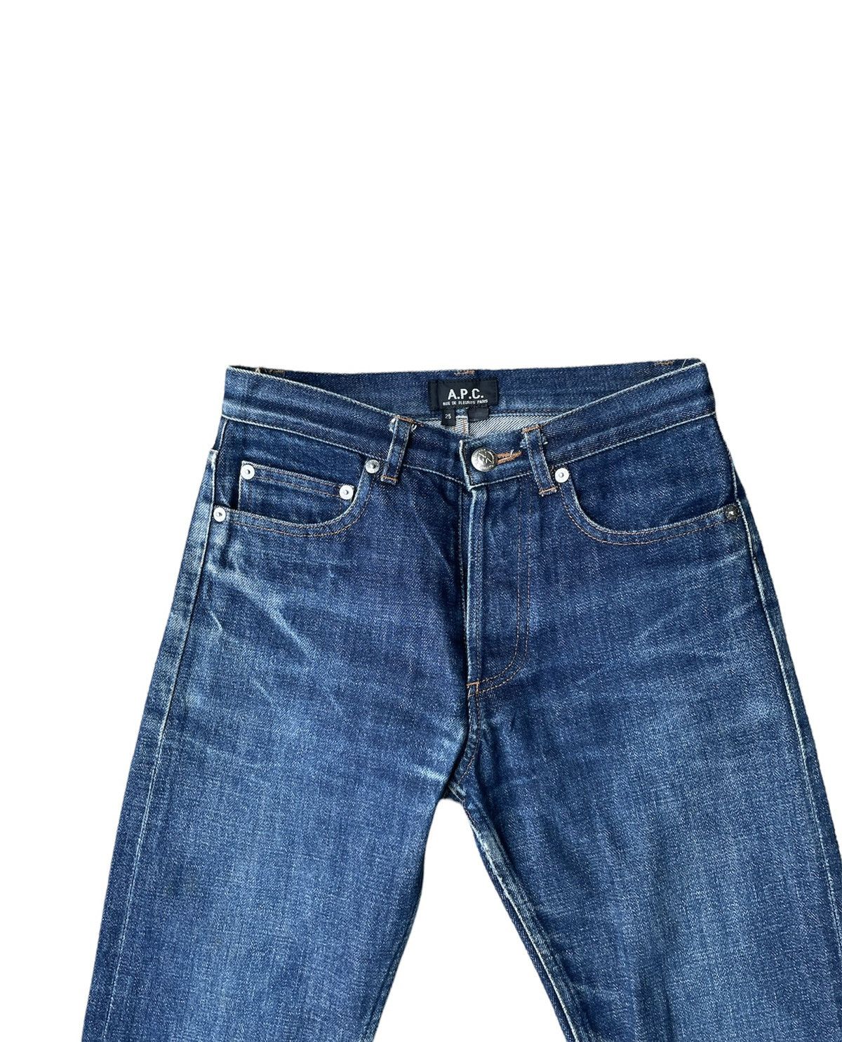 A.P.C. A.P.C Rue De Fleurus Paris Selvedge Denim Size US 27 - 6 Thumbnail