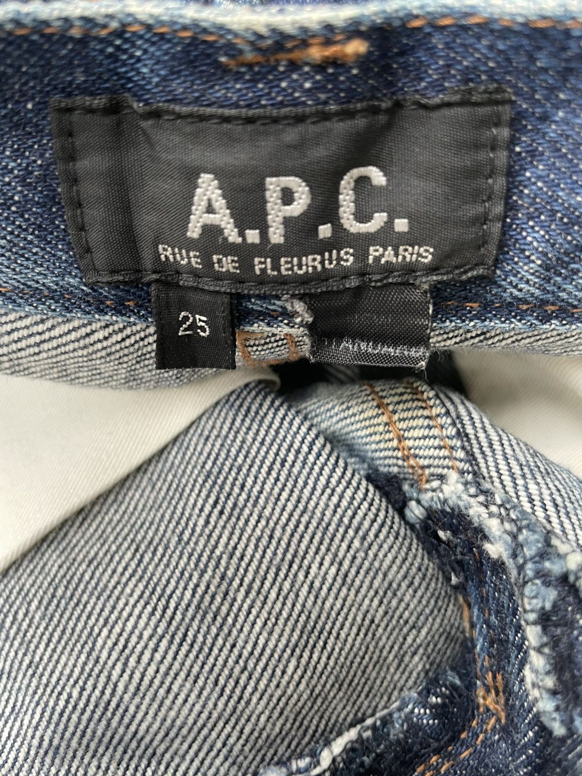 A.P.C. A.P.C Rue De Fleurus Paris Selvedge Denim Size US 27 - 15 Thumbnail