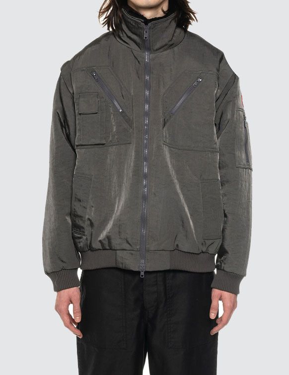 Cav Empt Cav Empt Charcoal Lined Utility Zip Jacket Grailed