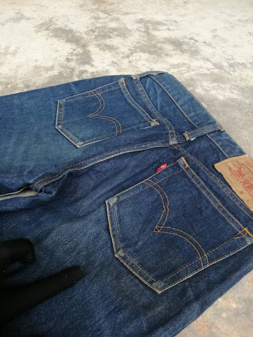 Levi's Vintage Clothing RARE🔥Vintage 70s Levi's 505 Jeans USA Zipper Talon 42 Size US 28 / EU 44 - 17 Thumbnail