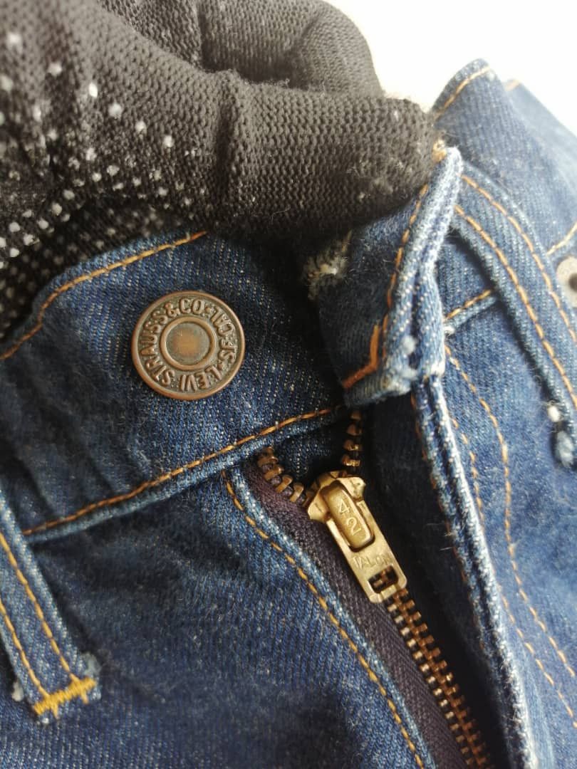 Levi's Vintage Clothing RARE🔥Vintage 70s Levi's 505 Jeans USA Zipper Talon 42 Size US 28 / EU 44 - 4 Thumbnail