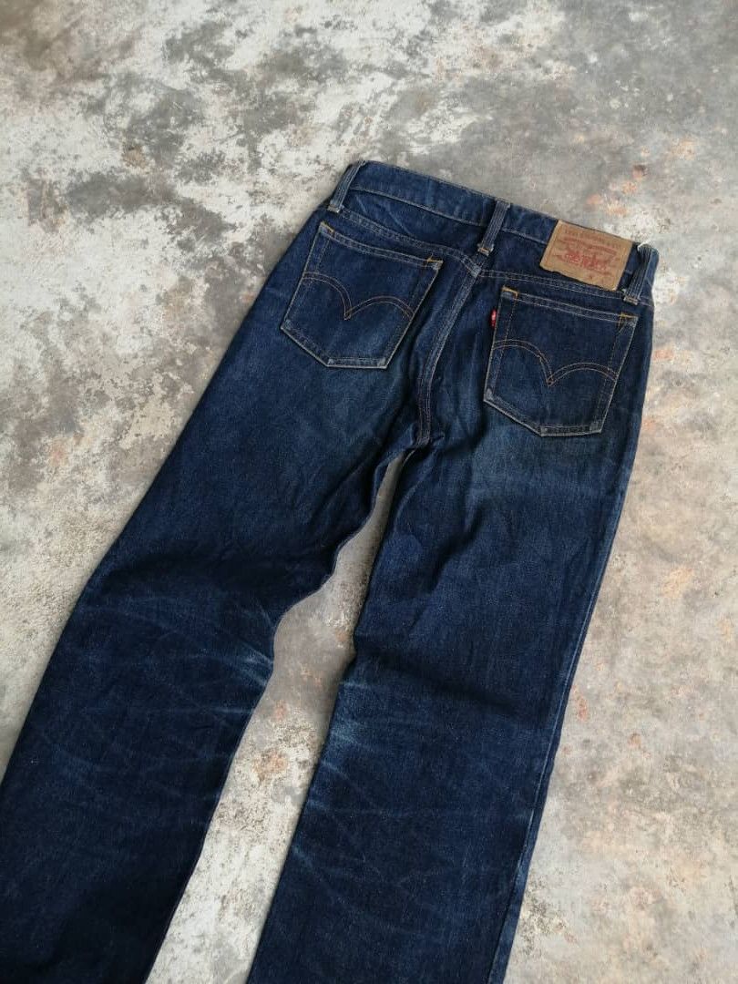 Levi's Vintage Clothing RARE🔥Vintage 70s Levi's 505 Jeans USA Zipper Talon 42 Size US 28 / EU 44 - 16 Thumbnail