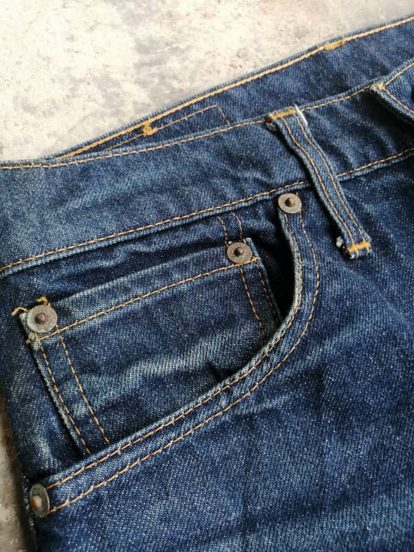 Levi's Vintage Clothing RARE🔥Vintage 70s Levi's 505 Jeans USA Zipper Talon 42 Size US 28 / EU 44 - 7 Thumbnail