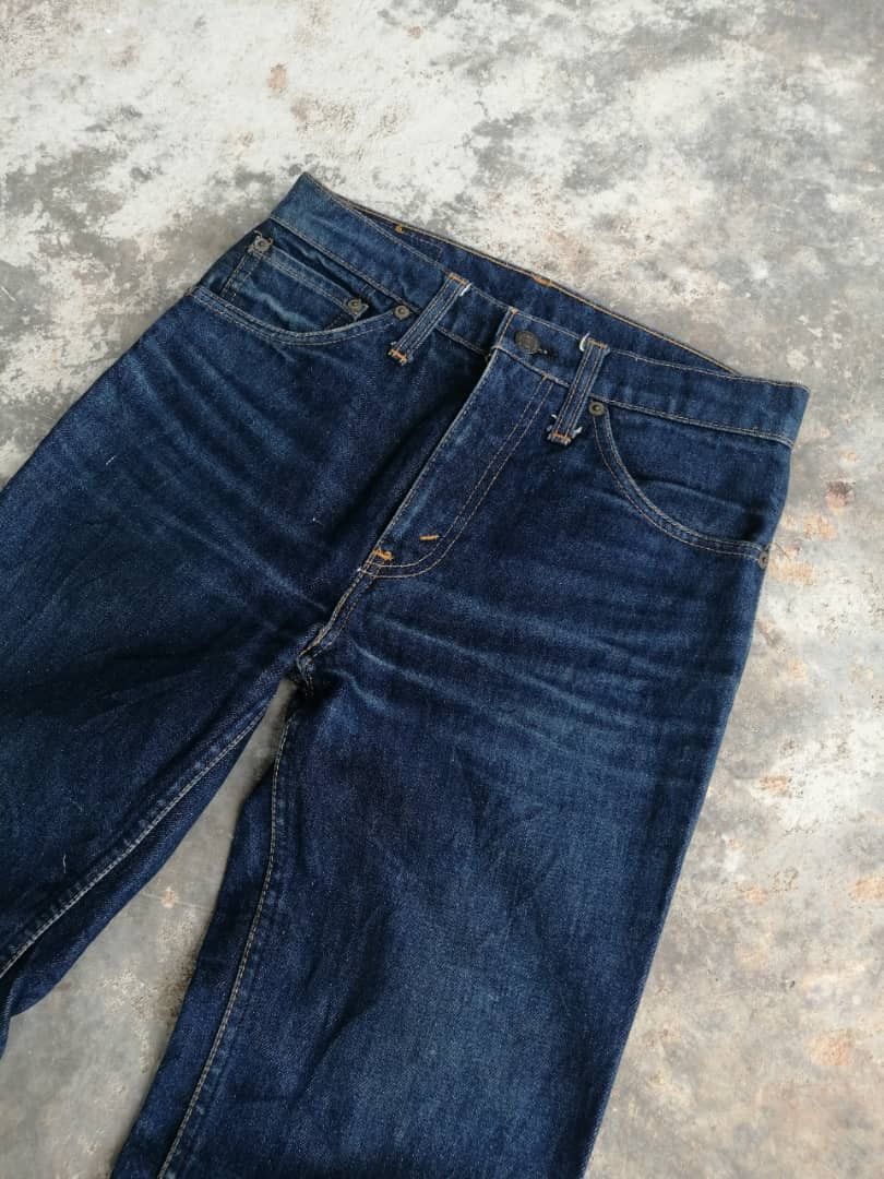 Levi's Vintage Clothing RARE🔥Vintage 70s Levi's 505 Jeans USA Zipper Talon 42 Size US 28 / EU 44 - 9 Thumbnail
