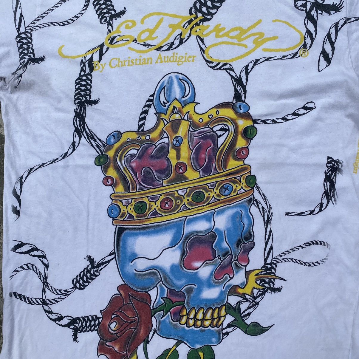 Christian Audigier × Ed Hardy Ed Hardy by Christian Audigier All Over Print Shirt. #Z Size US XL / EU 56 / 4 - 3 Thumbnail
