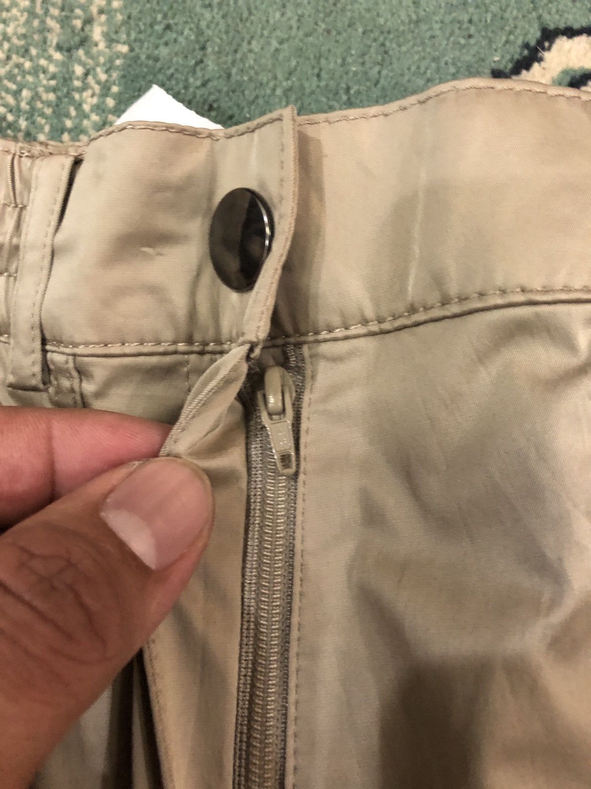 Lanvin LANVIN SPORT FLARE CARGO NYLON PANT RARE Size 28" / US 6 / IT 42 - 6 Thumbnail