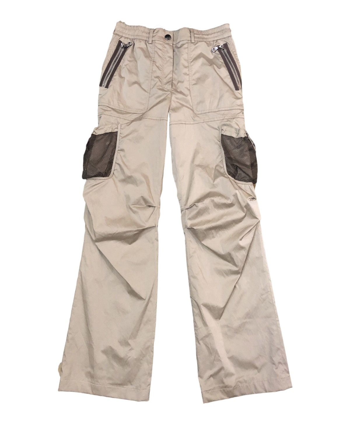 Lanvin LANVIN SPORT FLARE CARGO NYLON PANT RARE Size 28" / US 6 / IT 42 - 1 Thumbnail