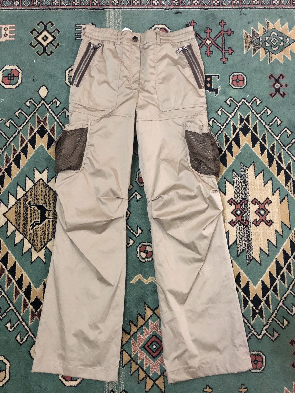 Lanvin LANVIN SPORT FLARE CARGO NYLON PANT RARE Size 28" / US 6 / IT 42 - 2 Thumbnail