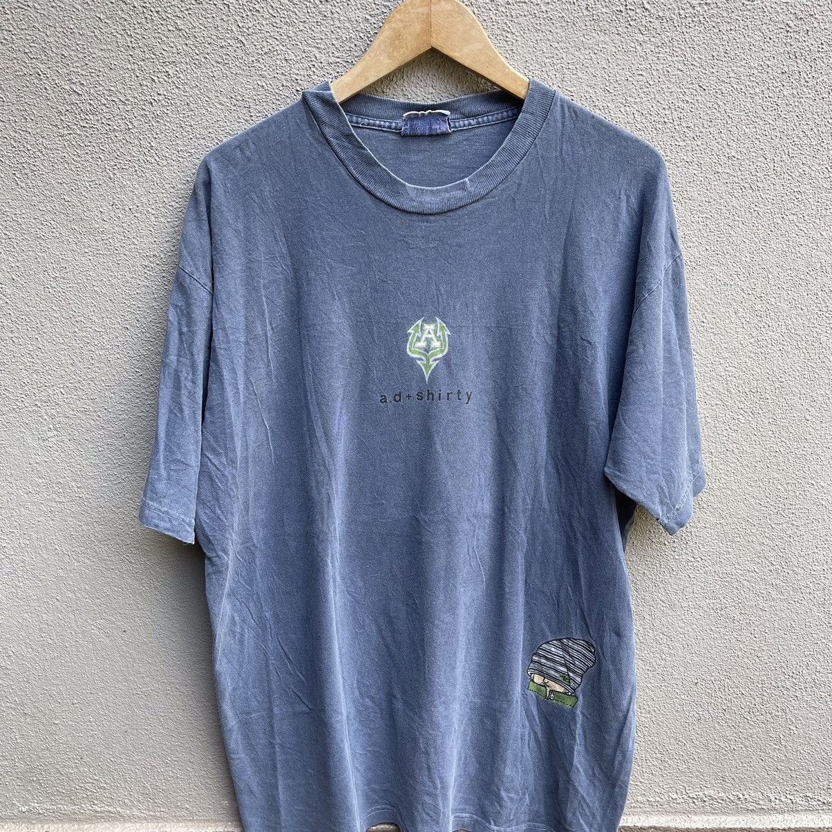 Vintage Vintage 90s AD SHIRTY skateboard snowboard tee Size US XL / EU 56 / 4 - 2 Thumbnail