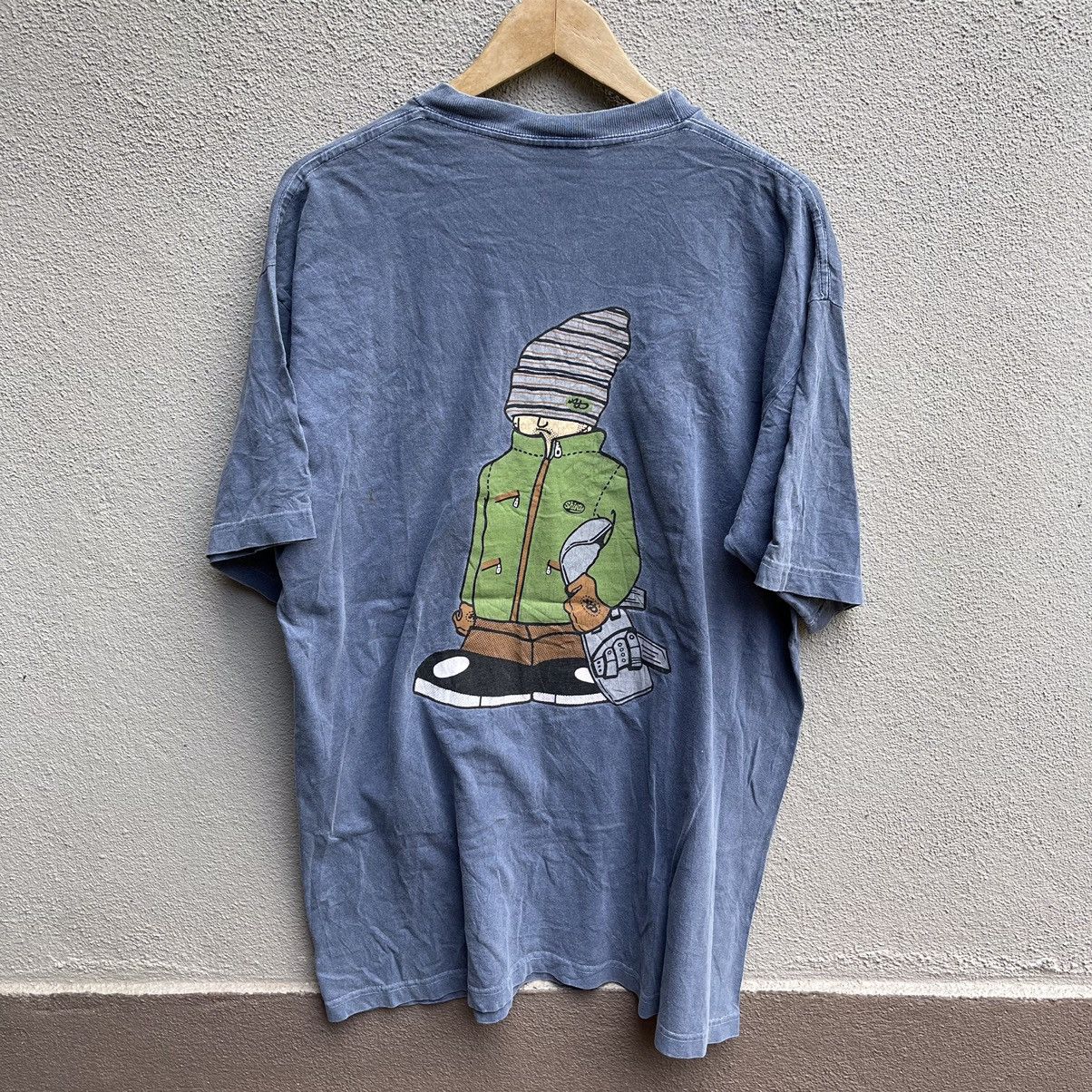 Vintage Vintage 90s AD SHIRTY skateboard snowboard tee Size US XL / EU 56 / 4 - 1 Thumbnail