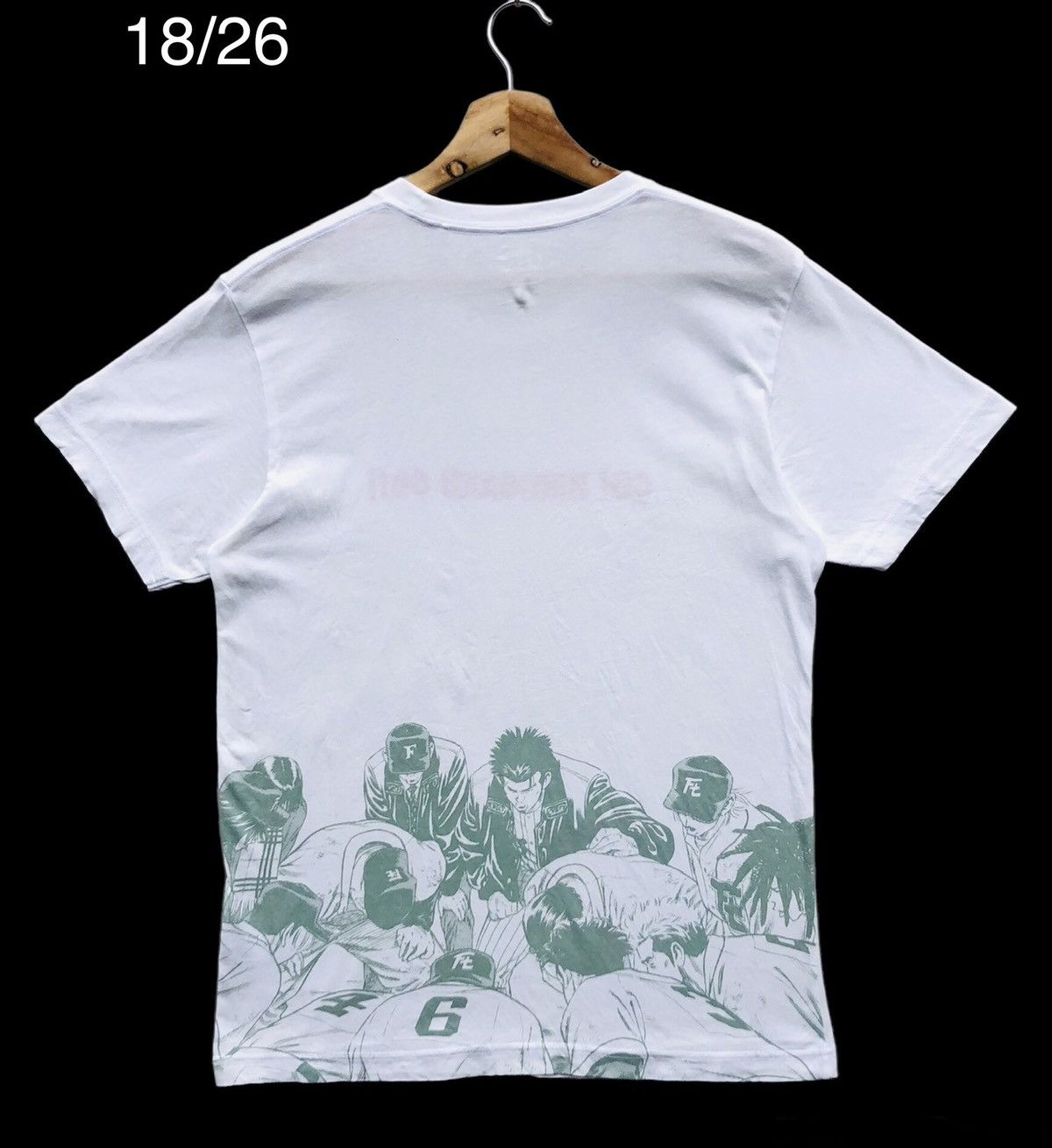 image of Anima x Uniqlo Go! Nikogaku Go!! in White, Men's (Size Small)