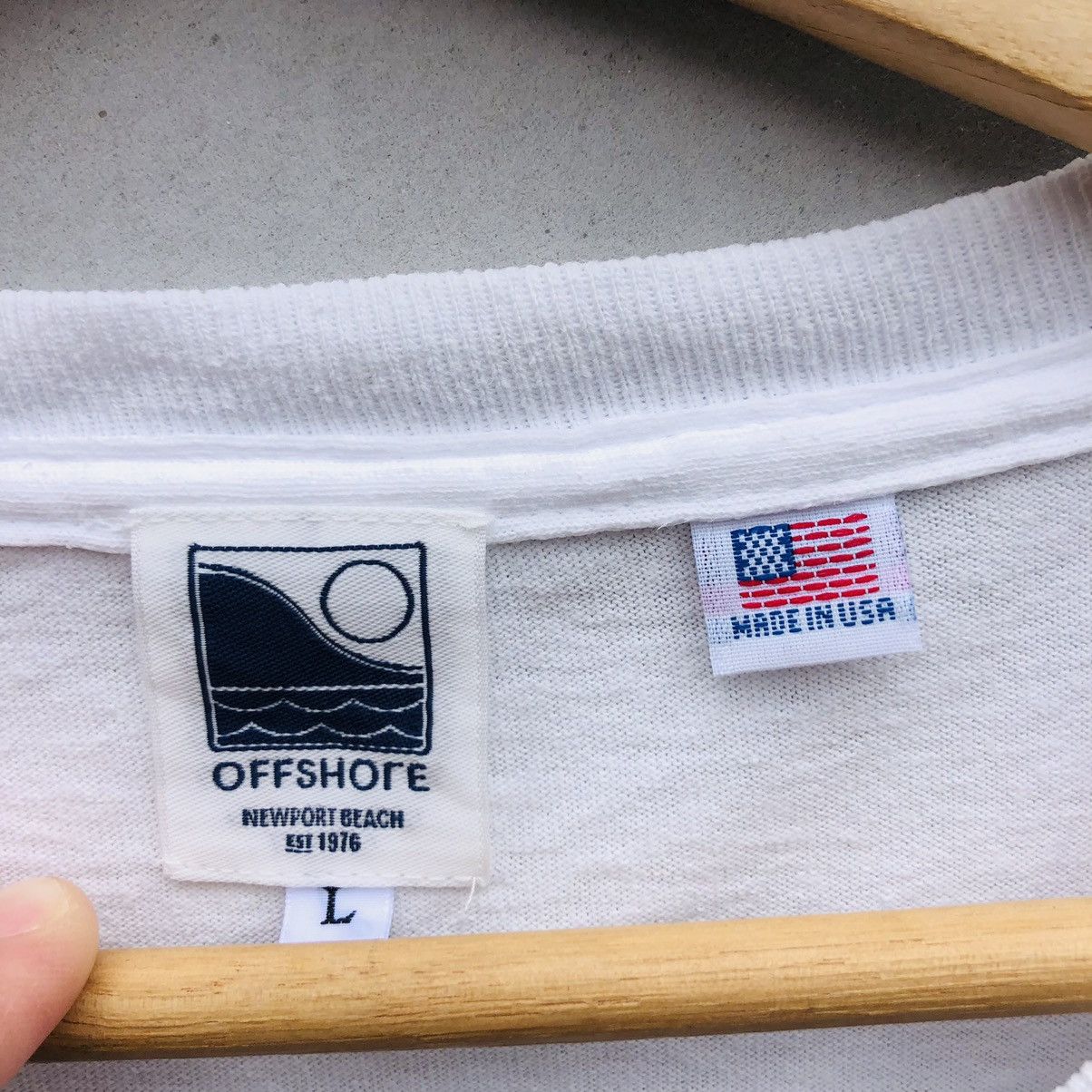 Vintage RARE🔥 Off Shore Size US L / EU 52-54 / 3 - 4 Thumbnail