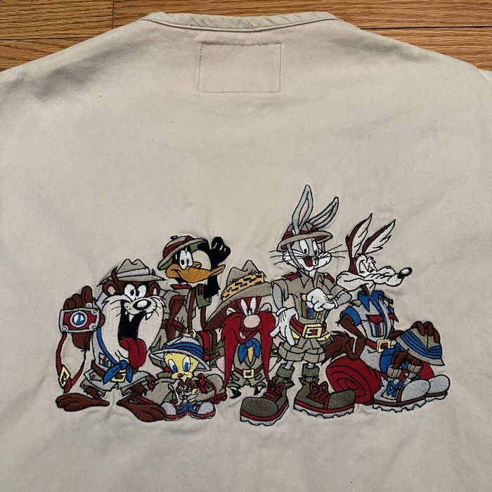 Vintage Vintage 1992 Acme Clothing Co. Looney Tunes Vest Warner Bros ...