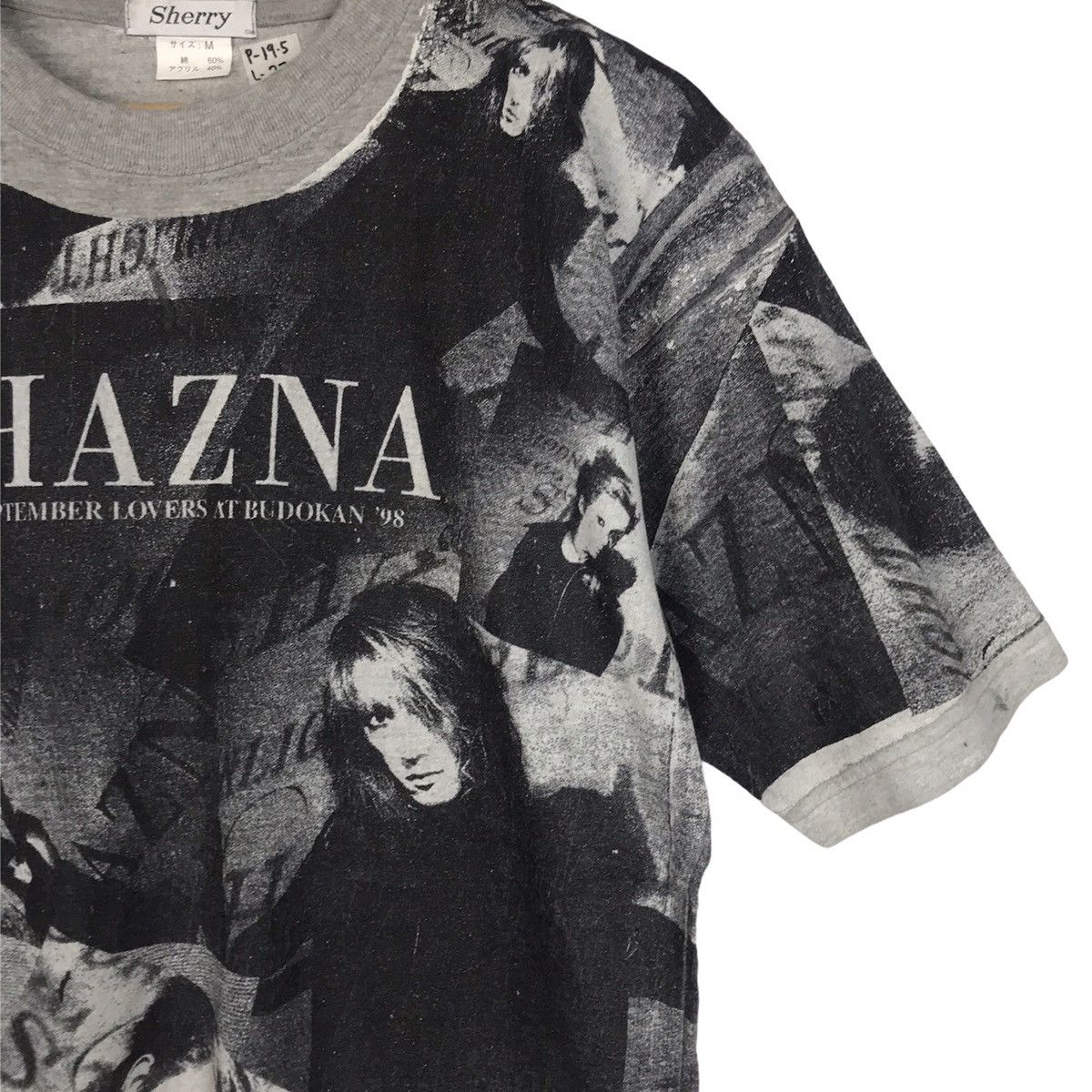 Band Tees × Vintage 🔥RARE🔥 Vintage 90s Shazna Japanese Rock Band All Overprint Size US M / EU 48-50 / 2 - 5 Thumbnail