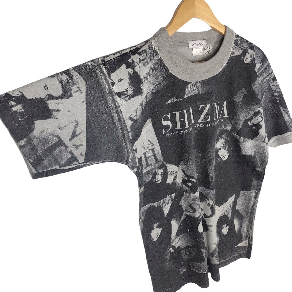 Band Tees × Vintage 🔥RARE🔥 Vintage 90s Shazna Japanese Rock Band All Overprint Size US M / EU 48-50 / 2 - 3 Thumbnail