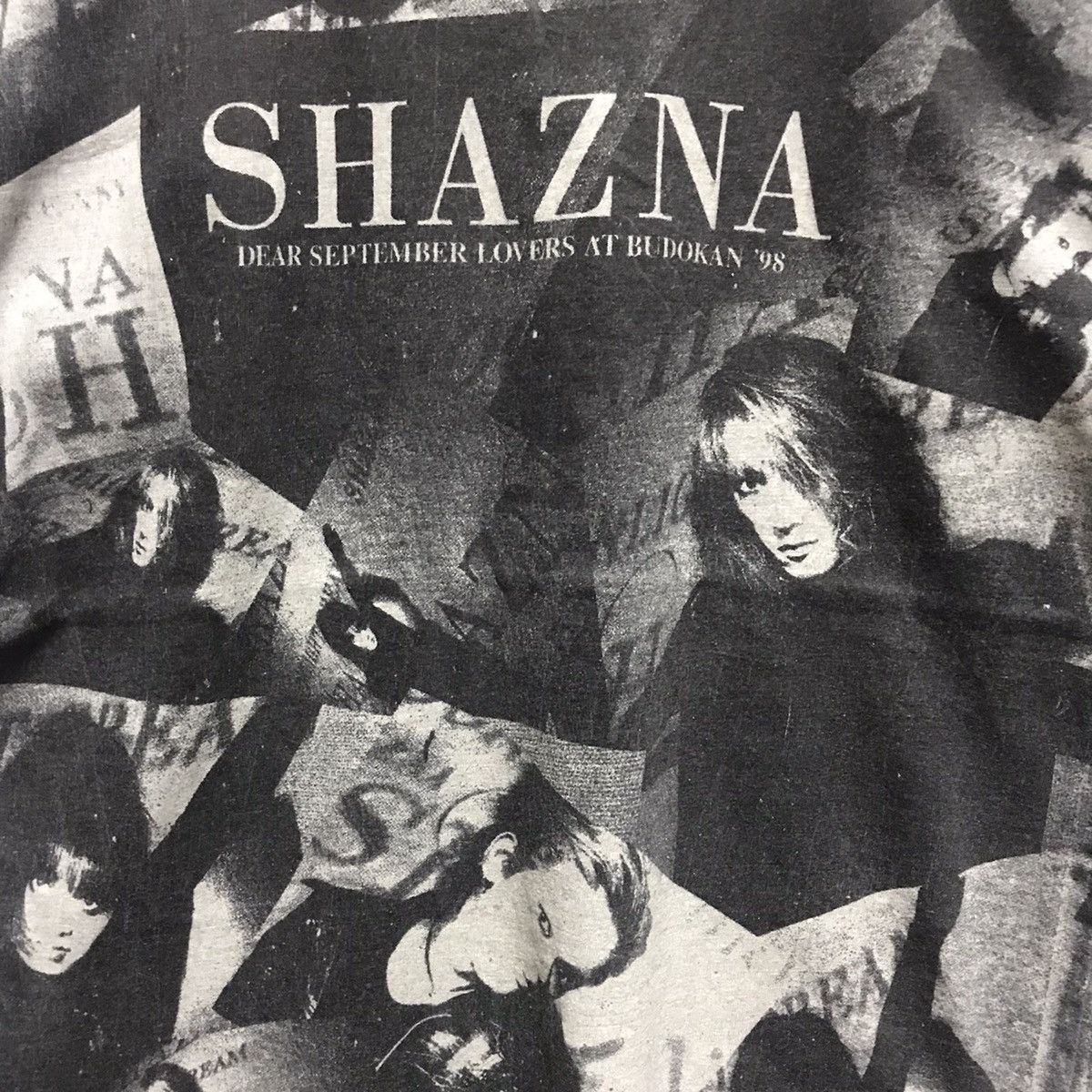 Band Tees × Vintage 🔥RARE🔥 Vintage 90s Shazna Japanese Rock Band All Overprint Size US M / EU 48-50 / 2 - 7 Thumbnail