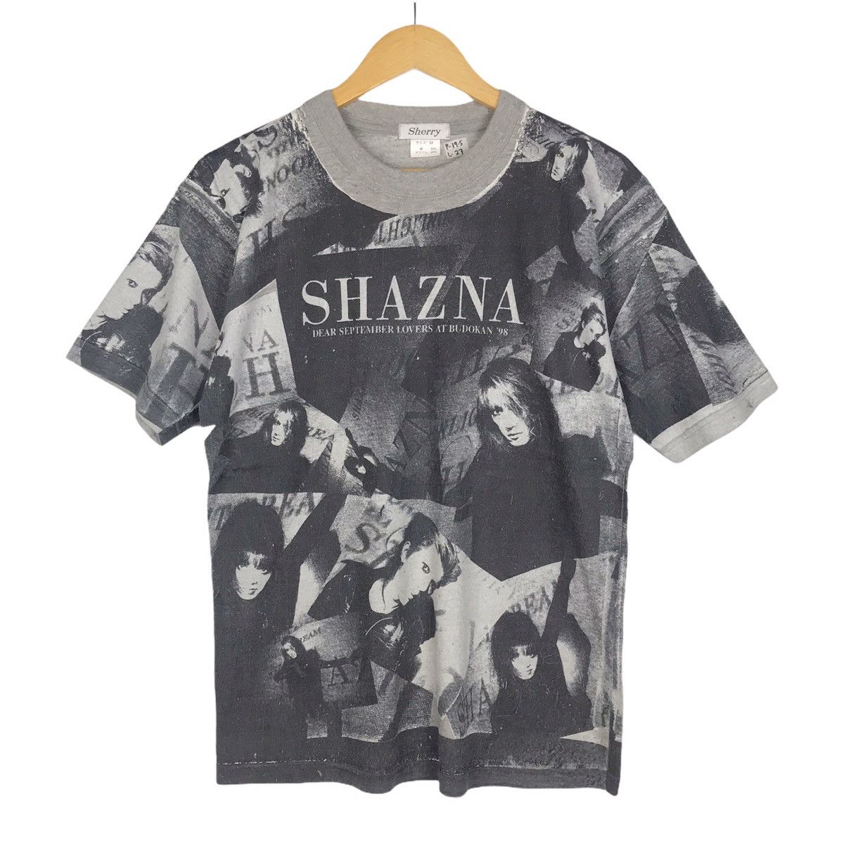 Band Tees × Vintage 🔥RARE🔥 Vintage 90s Shazna Japanese Rock Band All Overprint Size US M / EU 48-50 / 2 - 1 Thumbnail