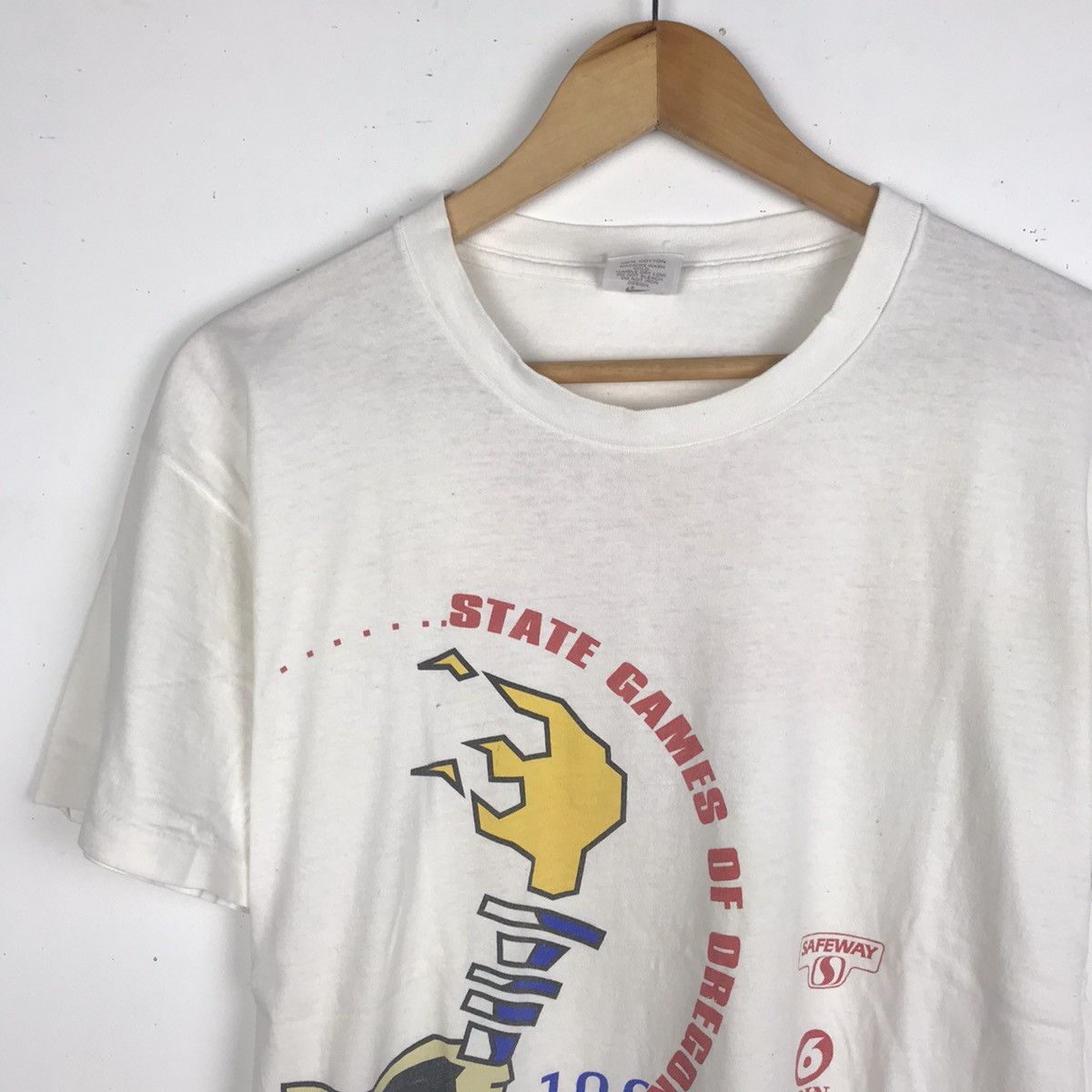 Nike × Vintage NIKE Vintage 90s Nike Swoosh Grey Tag Nike Acg Tees Size US M / EU 48-50 / 2 - 3 Thumbnail