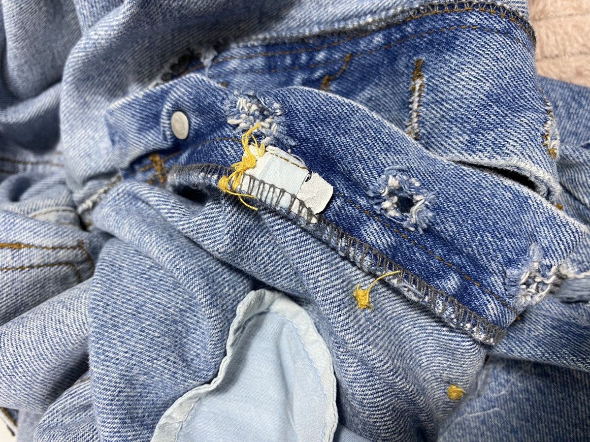 JET SET Vintage JET SET blue system patchwork denim jeans size 30 Size US 30 / EU 46 - 6 Thumbnail
