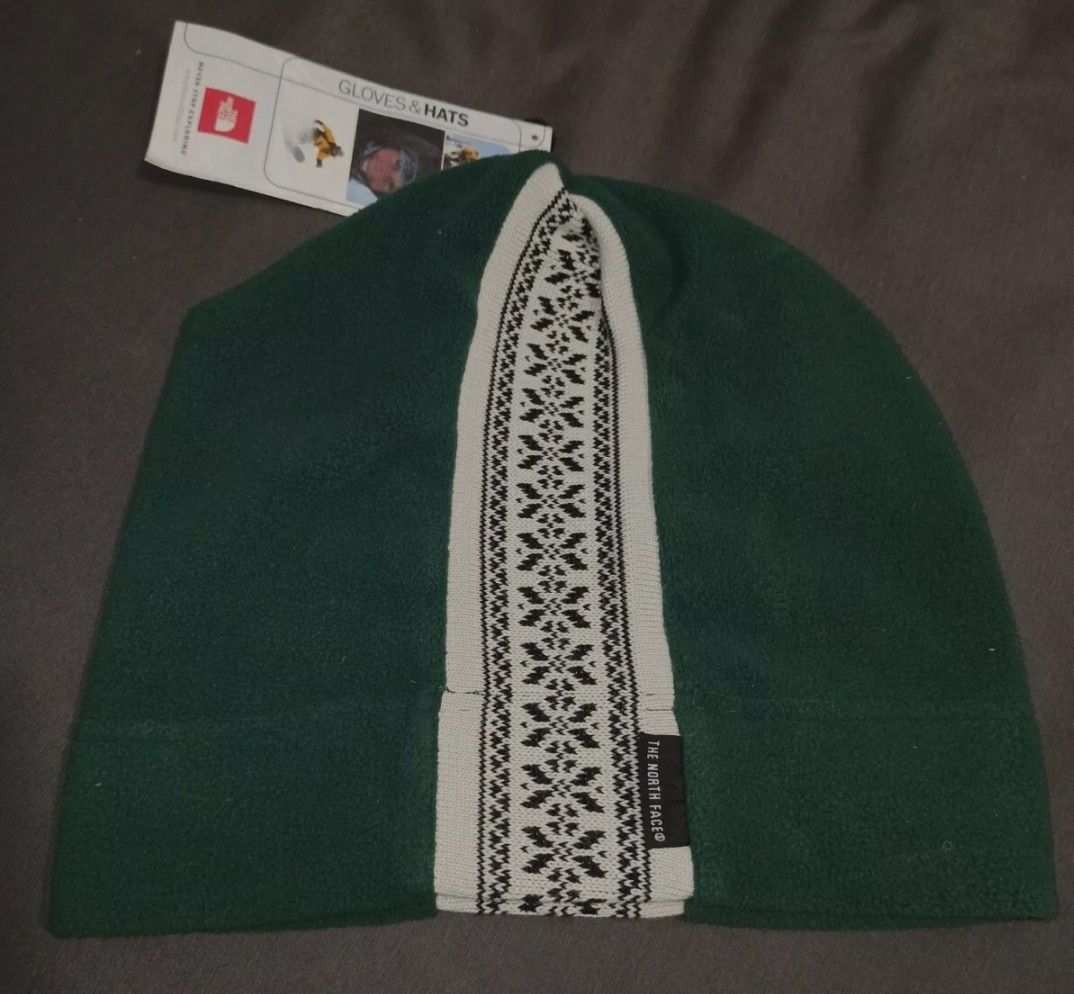 The North Face Alpine fleece hat new with tags 90s deadstock Size ONE SIZE - 1 Thumbnail