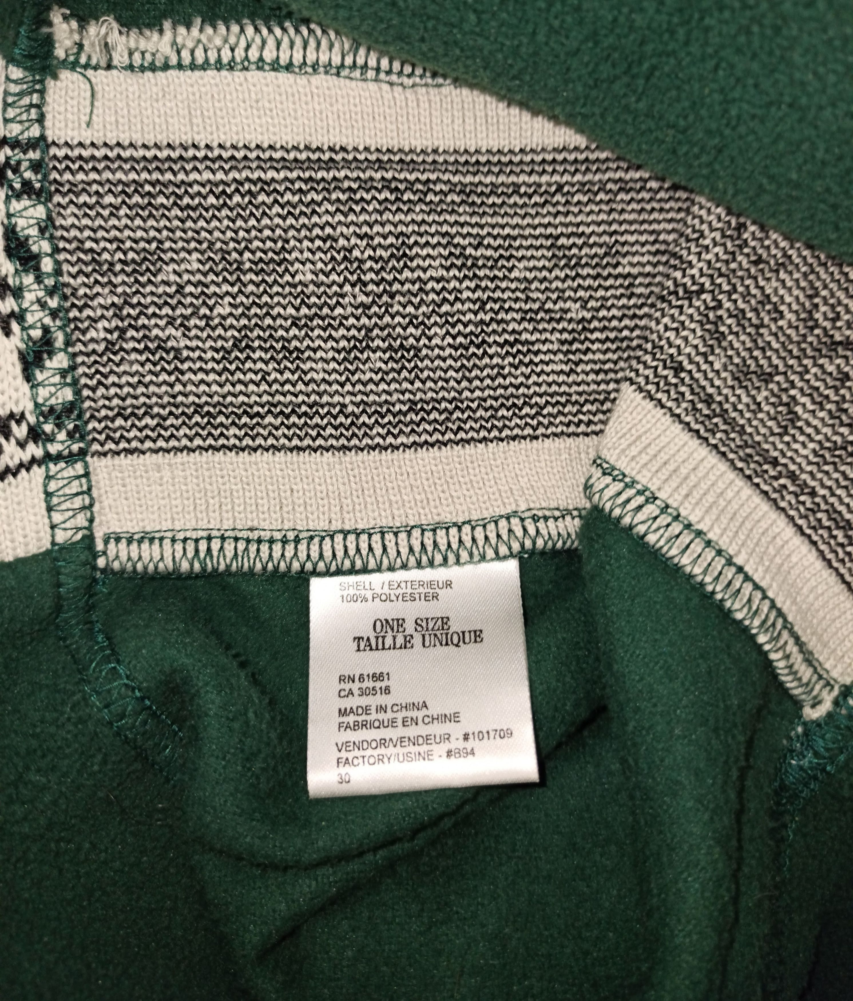The North Face Alpine fleece hat new with tags 90s deadstock Size ONE SIZE - 2 Thumbnail