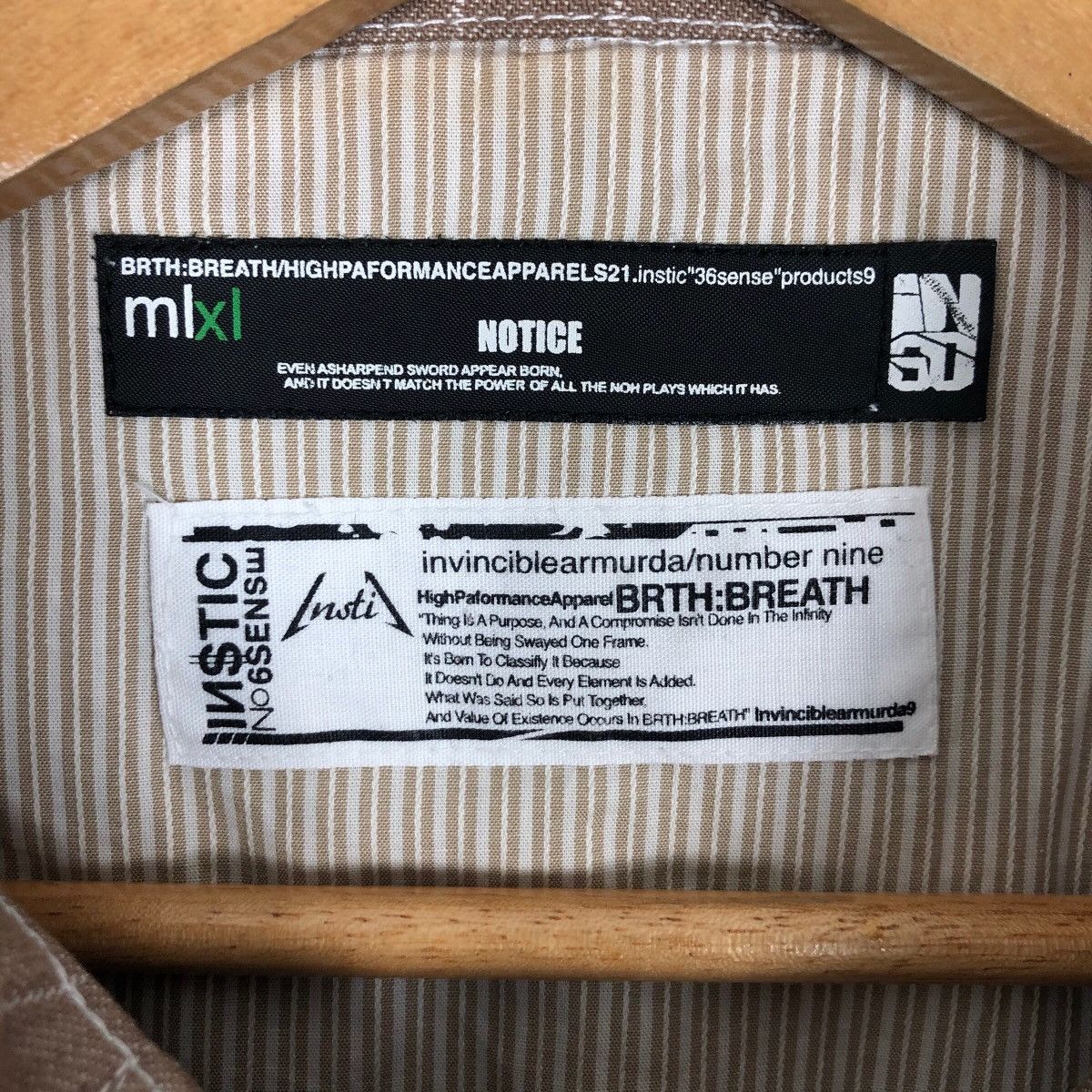 Number (N)ine BRTH:Breath Number Nine Car Coat Numbernine Size US L / EU 52-54 / 3 - 8 Thumbnail