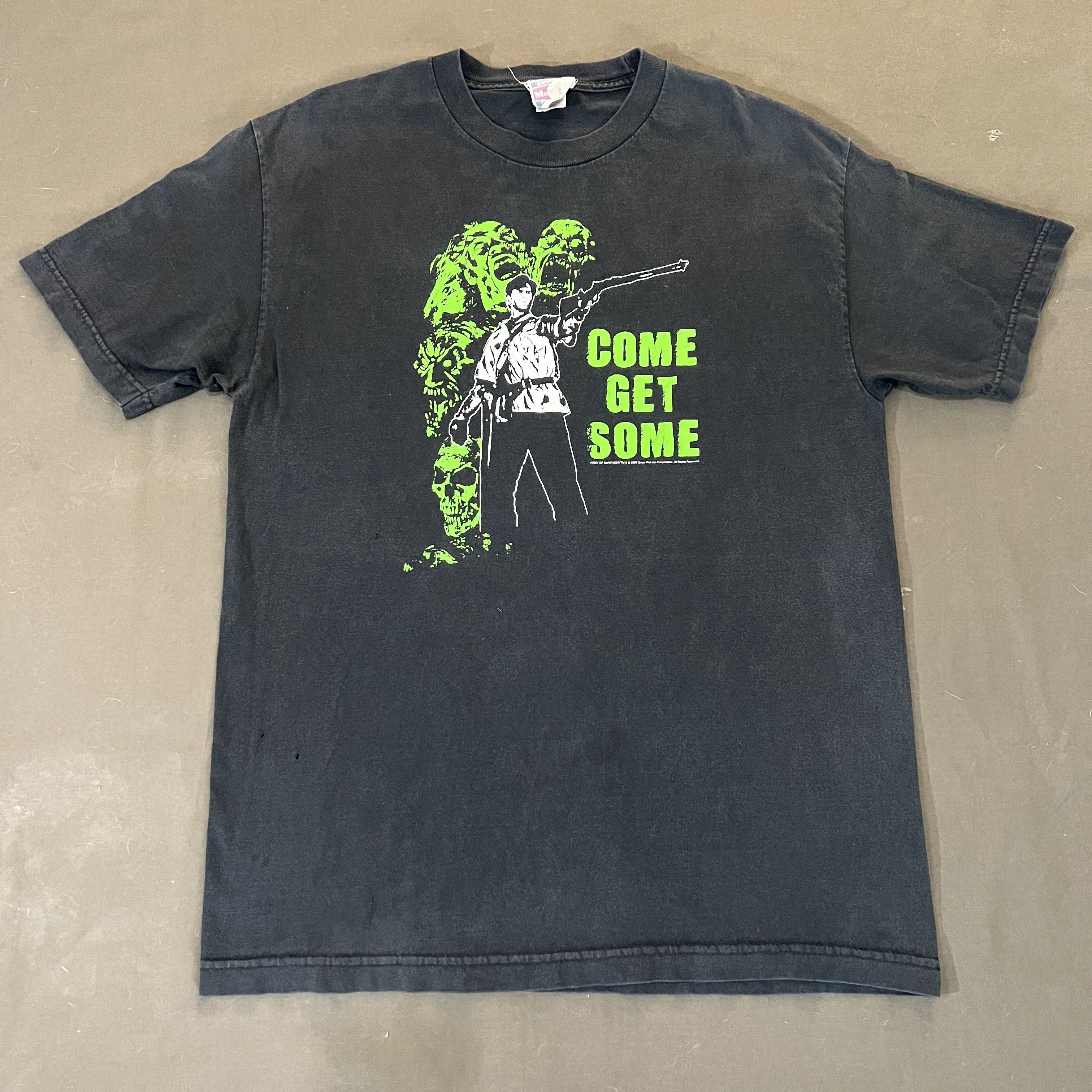 Expert Horror Vtg 2005 Army Of Darkness Horror Movie Promo Tee Shirt faded Size US L / EU 52-54 / 3 - 2 Thumbnail