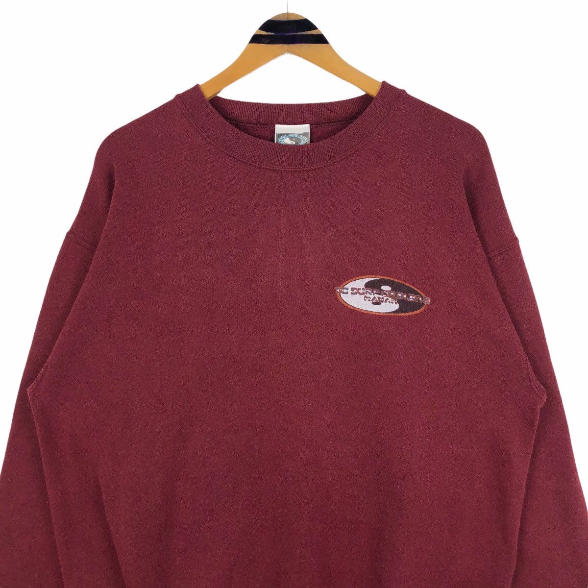 Vintage Vintage 90s T&C Surf Design Hawaii Crewneck Sweatshirt Size US L / EU 52-54 / 3 - 4 Thumbnail