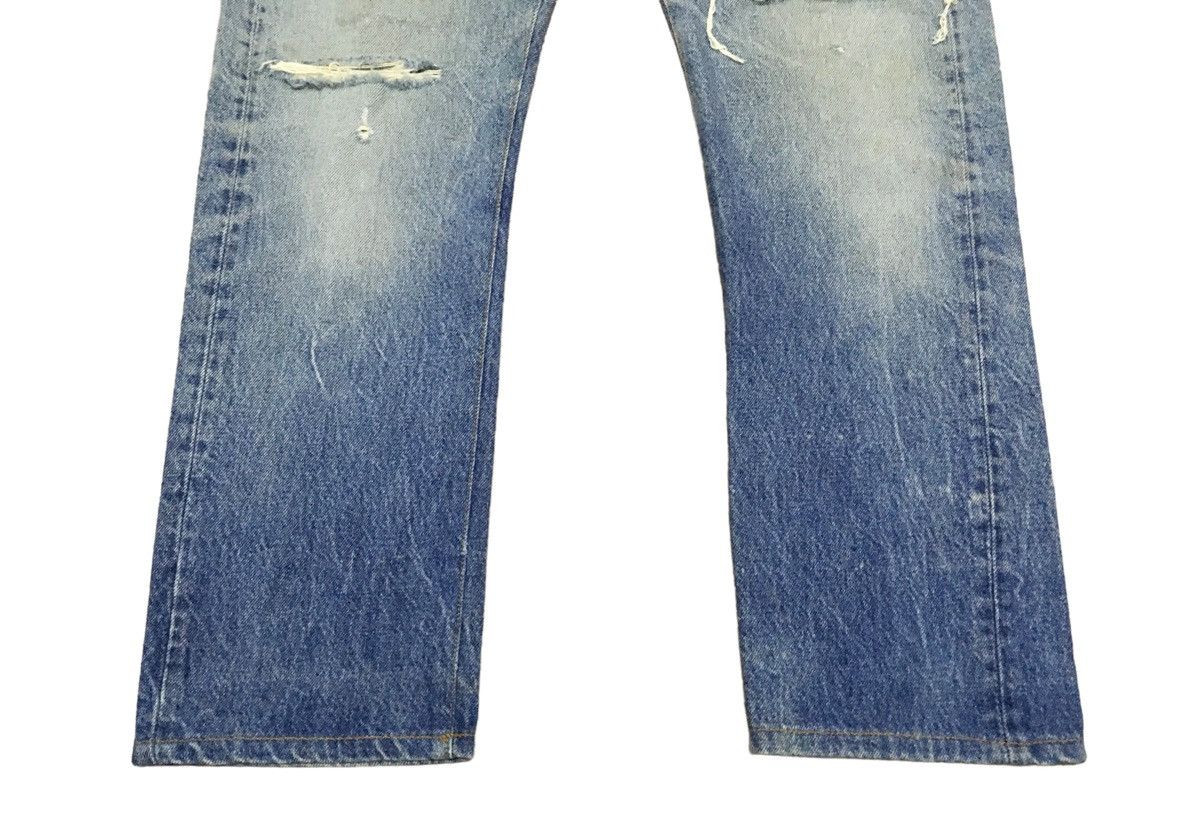Levi's Rare Design Vintage Levis Lot 501 Distressed Jeans 1980s Size US 32 / EU 48 - 5 Thumbnail