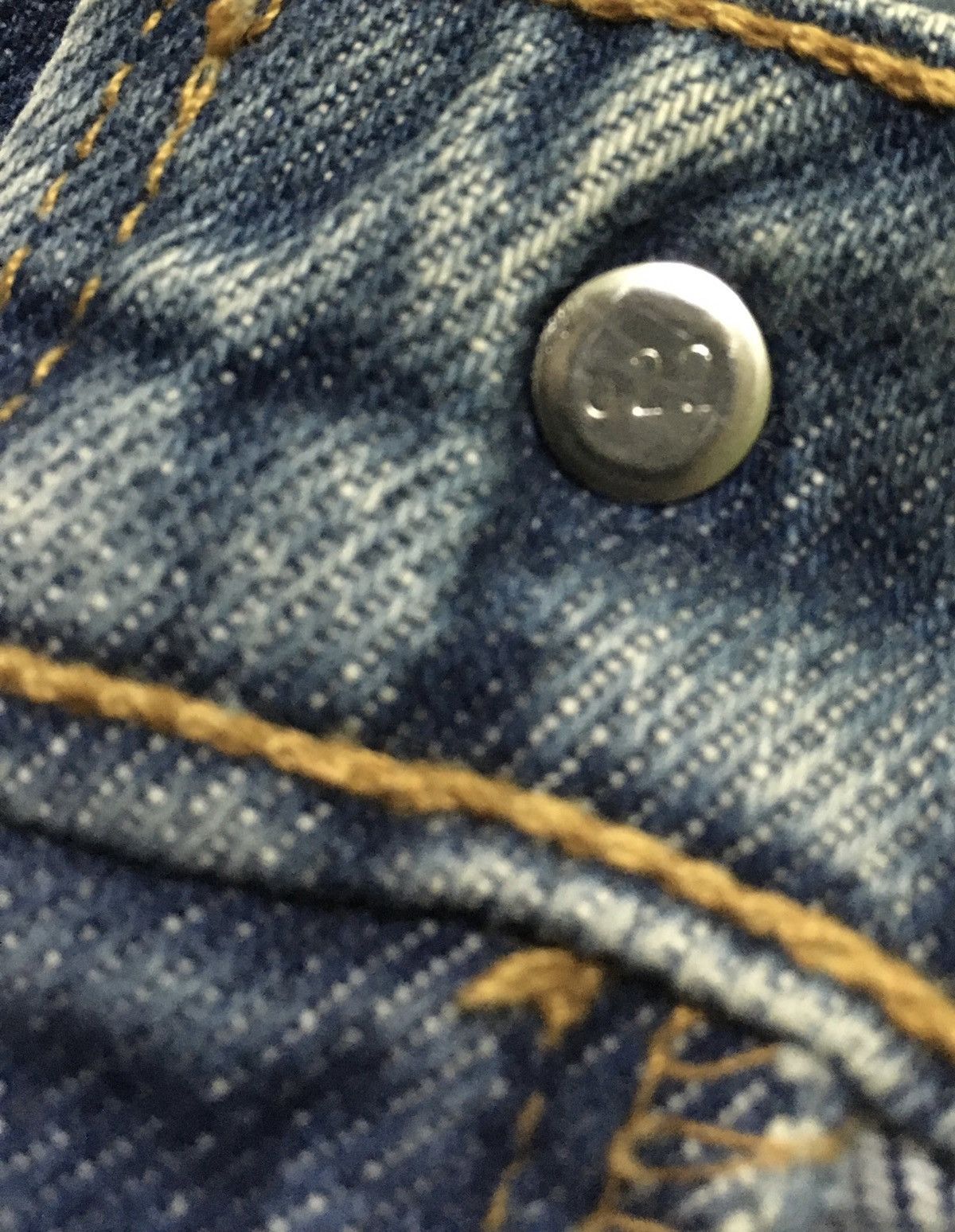 Levi's Vintage Clothing Rare Design Vintage Levis Acid Wash Lot 501 Jeans 1990s Size US 33 - 7 Thumbnail