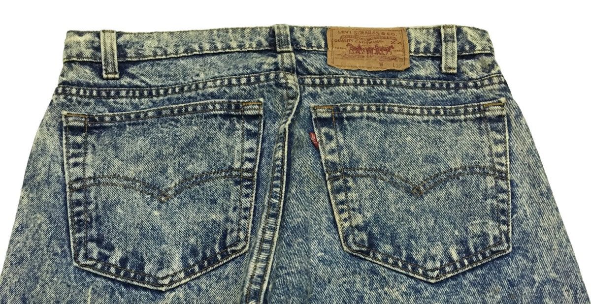 Levi's Vintage Clothing Rare Design Vintage Levis Acid Wash Lot 501 Jeans 1990s Size US 33 - 3 Thumbnail