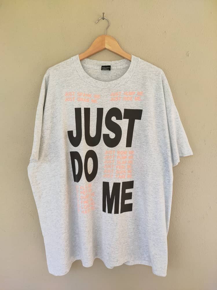 Vintage 80s Vintage Humor Oversize T Size US XXL / EU 58 / 5 - 1 Thumbnail