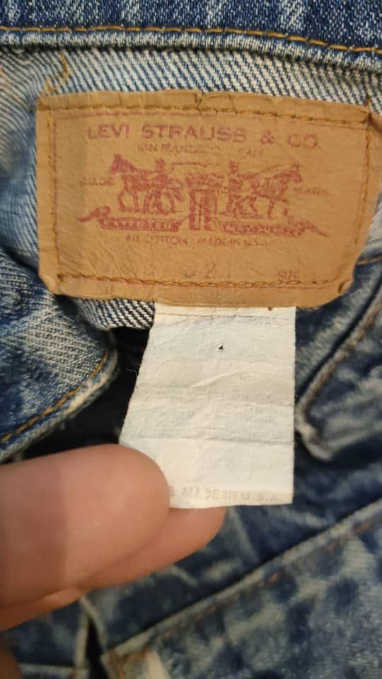 Levi's 80s VTG Distressed Levi's Denim Jacket Made in USA Size US M / EU 48-50 / 2 - 7 Thumbnail