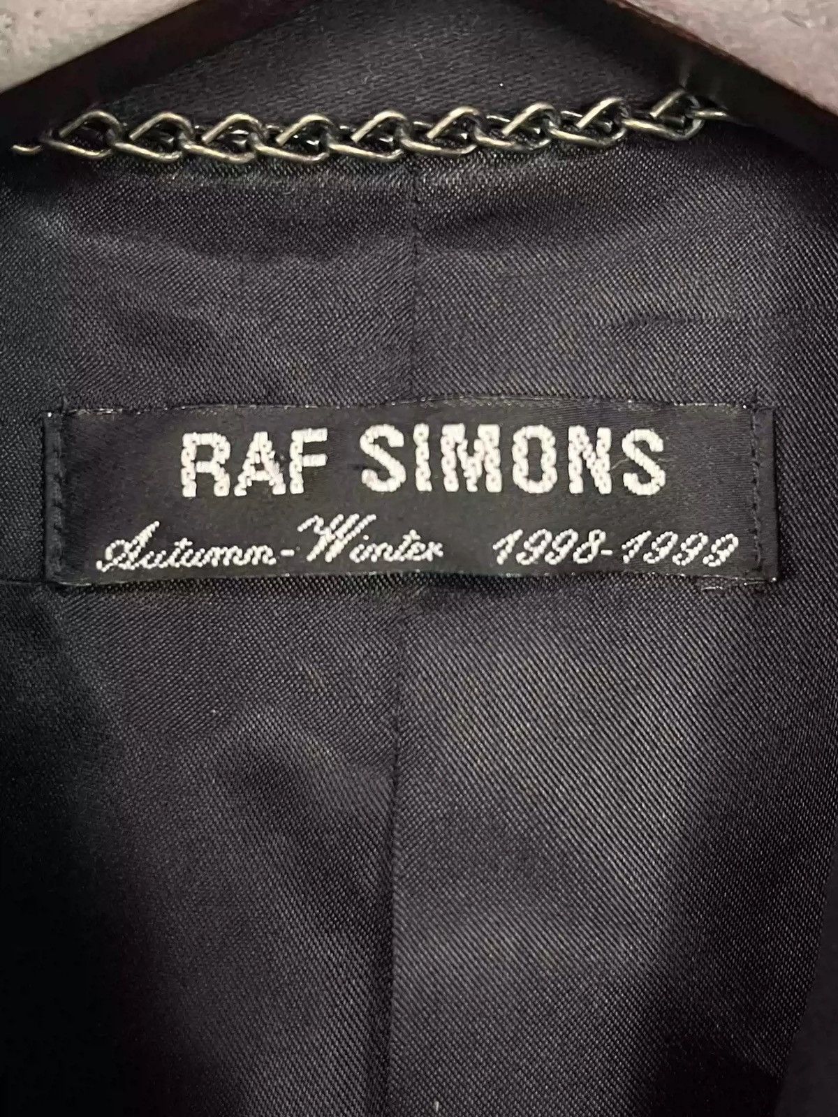 Raf simons 98aw 1998-1999 suit coat