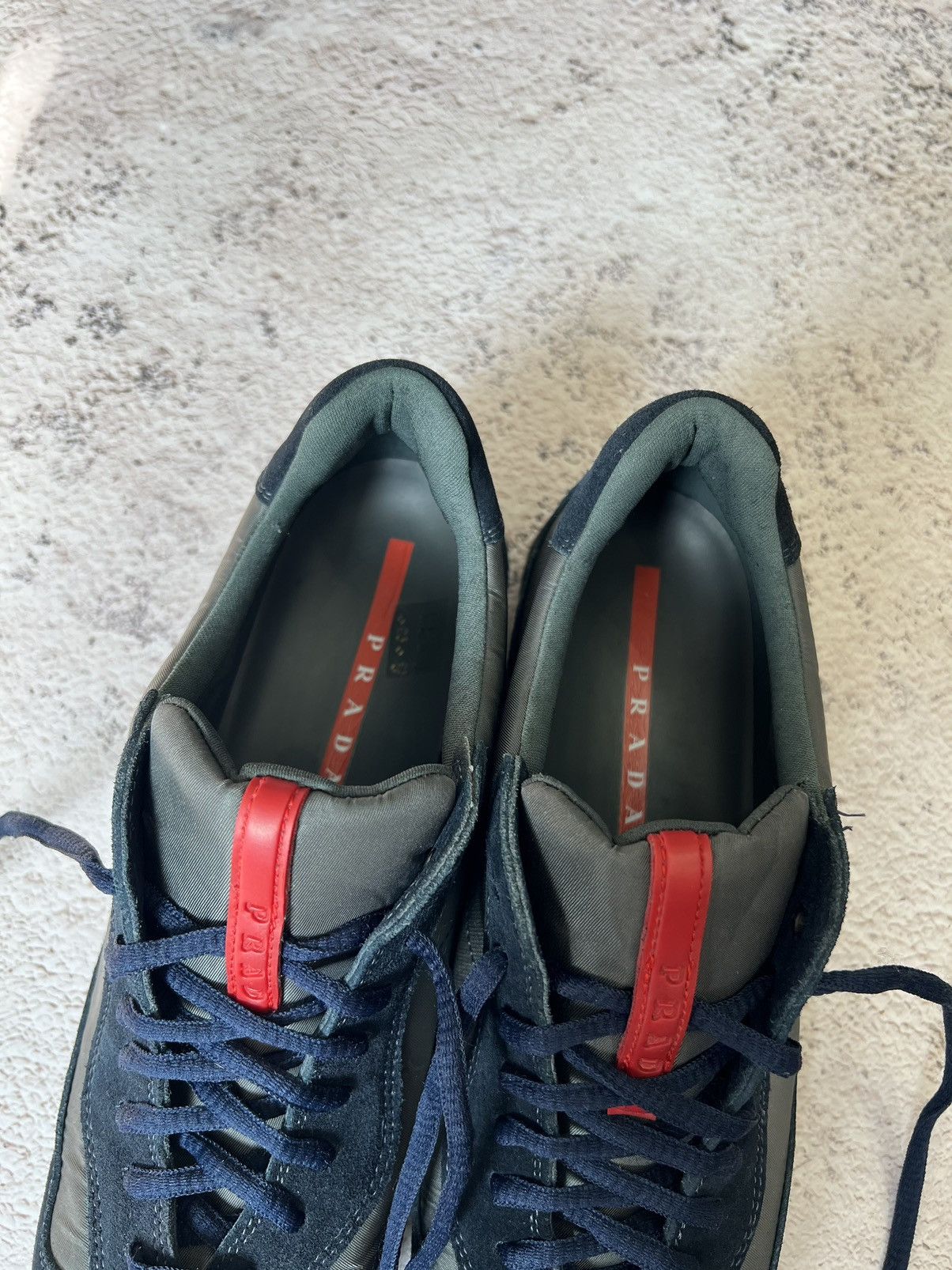 Prada × Vintage Vintage Prada Sport Low Runner Top Sneakers 7.5 Size US 7.5 / EU 40-41 - 13 Thumbnail