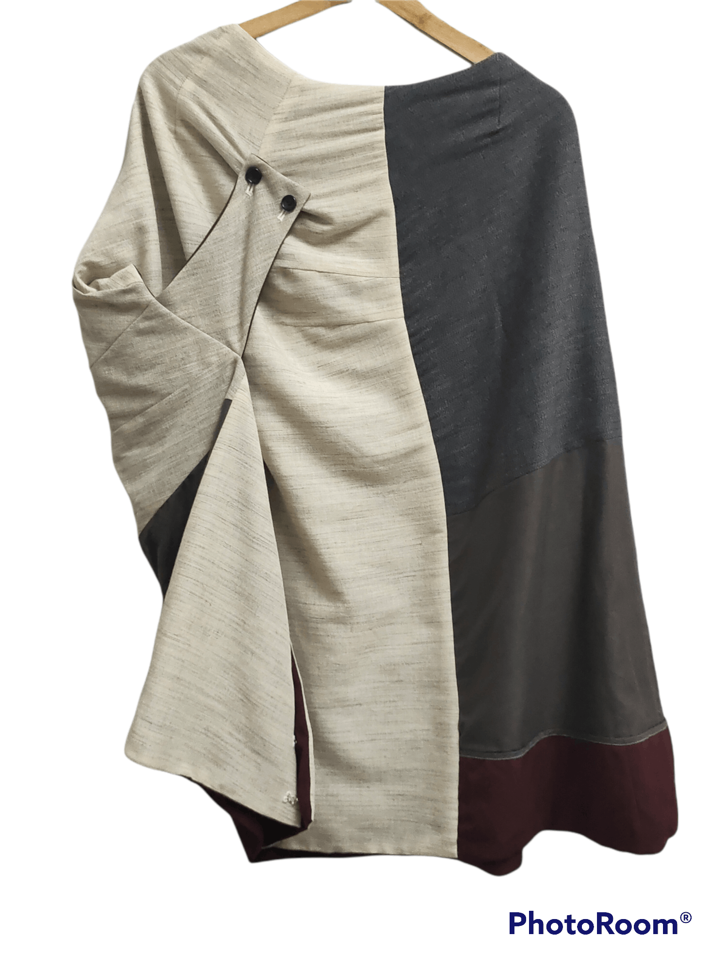 Comme des Garcons Comme des Garçons wool Laine mid length skirt patchwork Size 26 - 1 Thumbnail