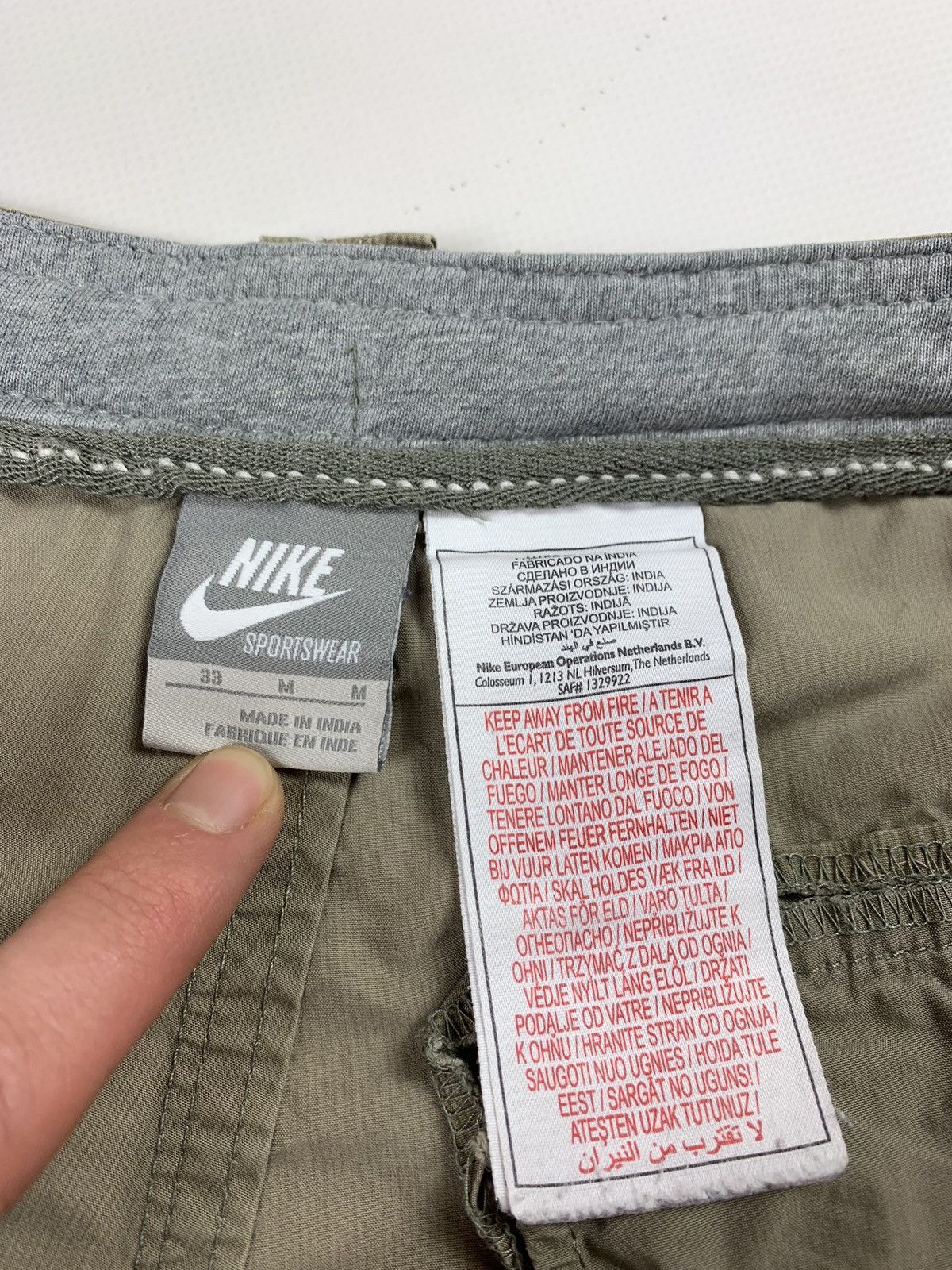 Other VTG Y2K Nike drill cargo short Size US 33 - 10 Thumbnail