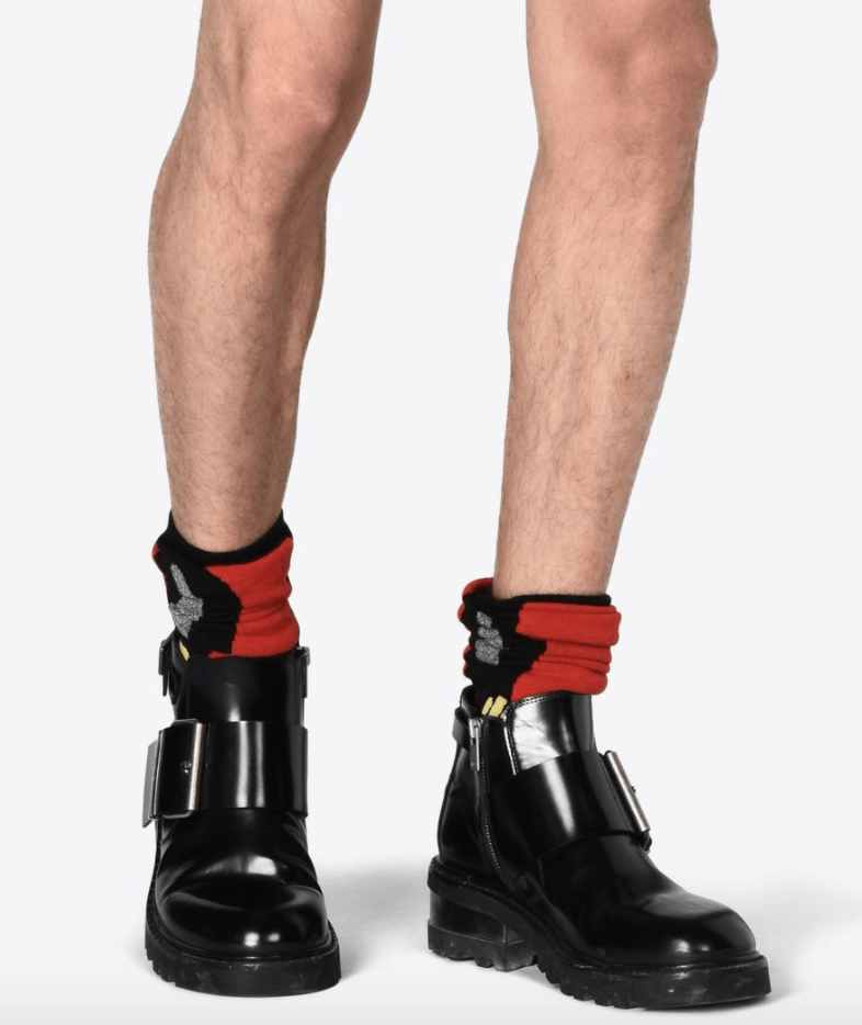 Maison margiela big buckle boots on sale