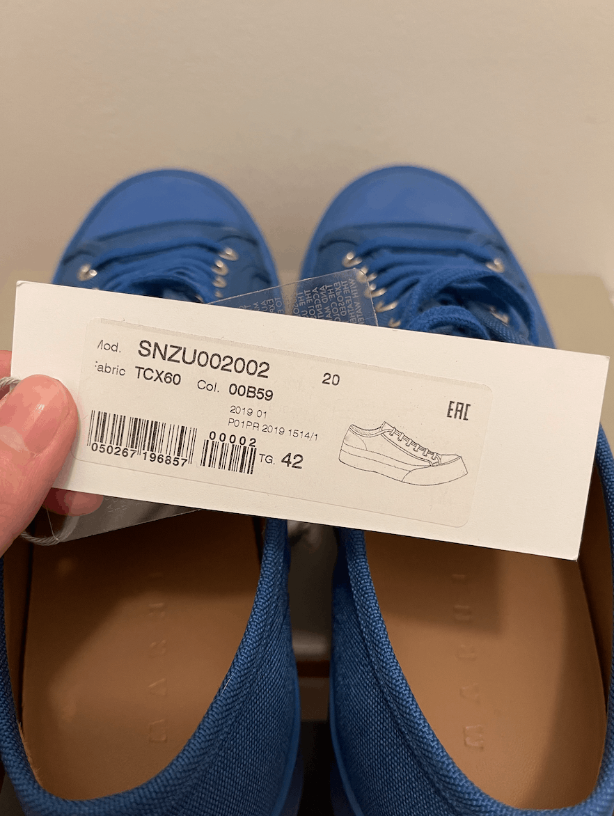 Marni Marni Pablo Canvas Sneakers Size US 9 / EU 42 - 6 Thumbnail