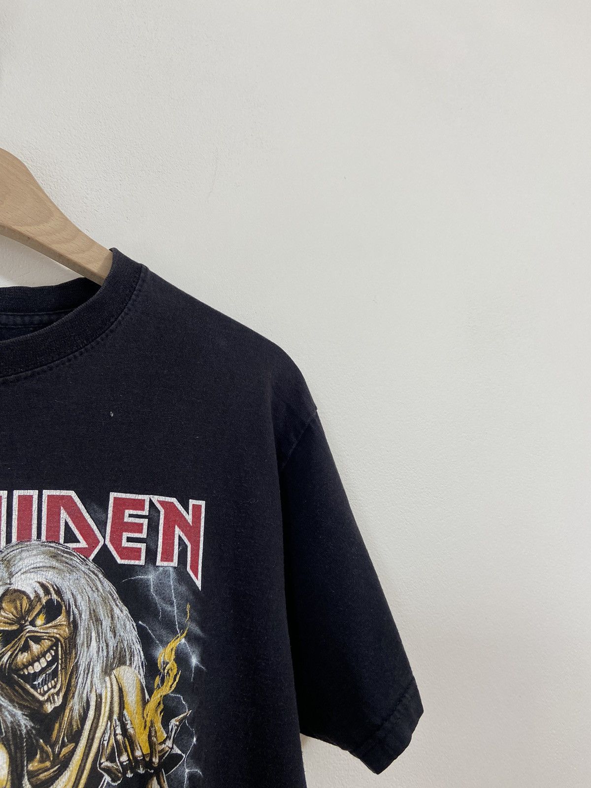 Band Tees Vintage Y2K Iron Maiden The Number of The Beast Bootleg Tee Size US M / EU 48-50 / 2 - 4 Thumbnail