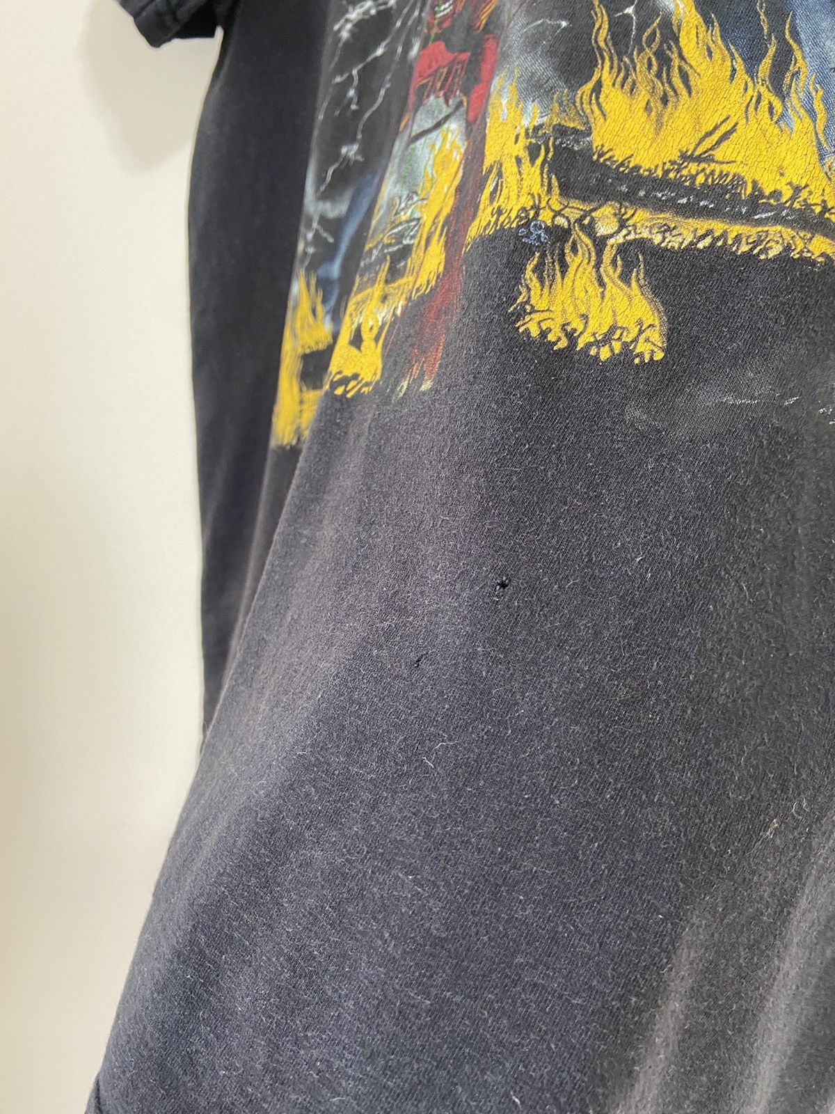 Band Tees Vintage Y2K Iron Maiden The Number of The Beast Bootleg Tee Size US M / EU 48-50 / 2 - 10 Thumbnail