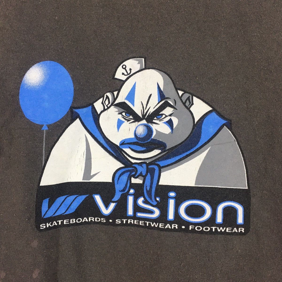 Vision Streetwear Vintage 90s vision Streetwear skateboard t shirt Size US M / EU 48-50 / 2 - 4 Thumbnail