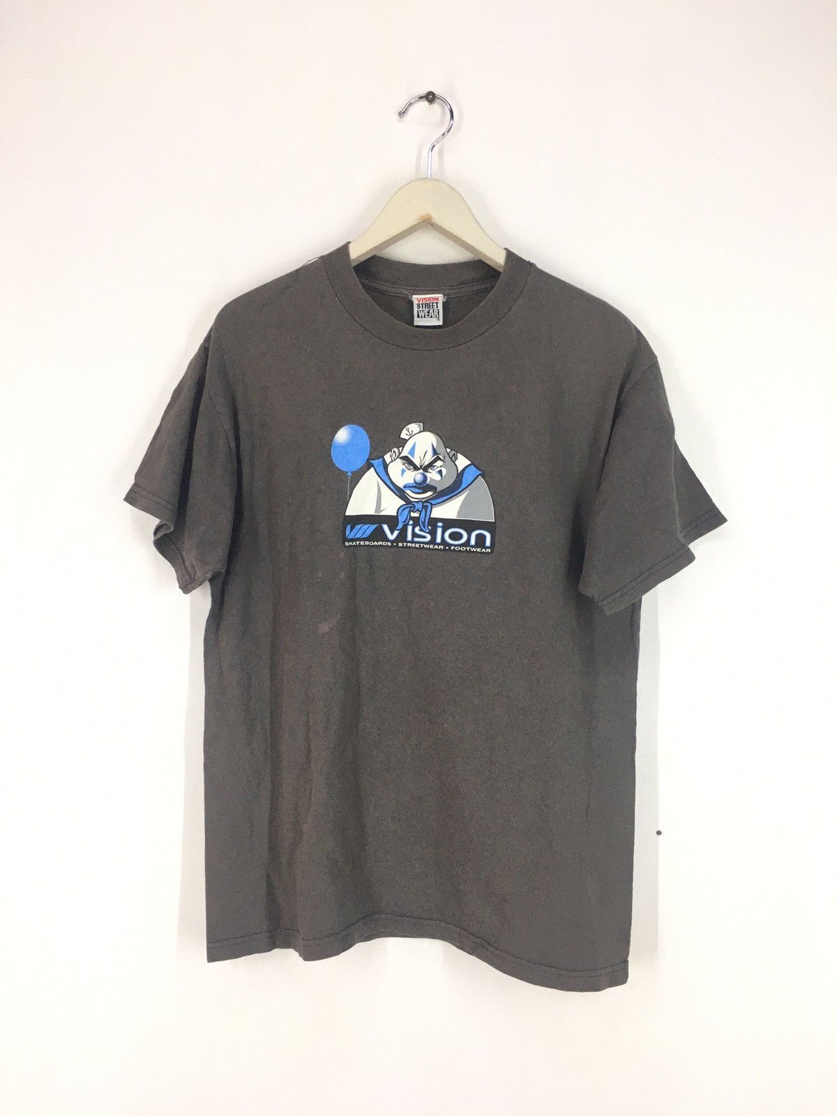 Vision Streetwear Vintage 90s vision Streetwear skateboard t shirt Size US M / EU 48-50 / 2 - 1 Thumbnail