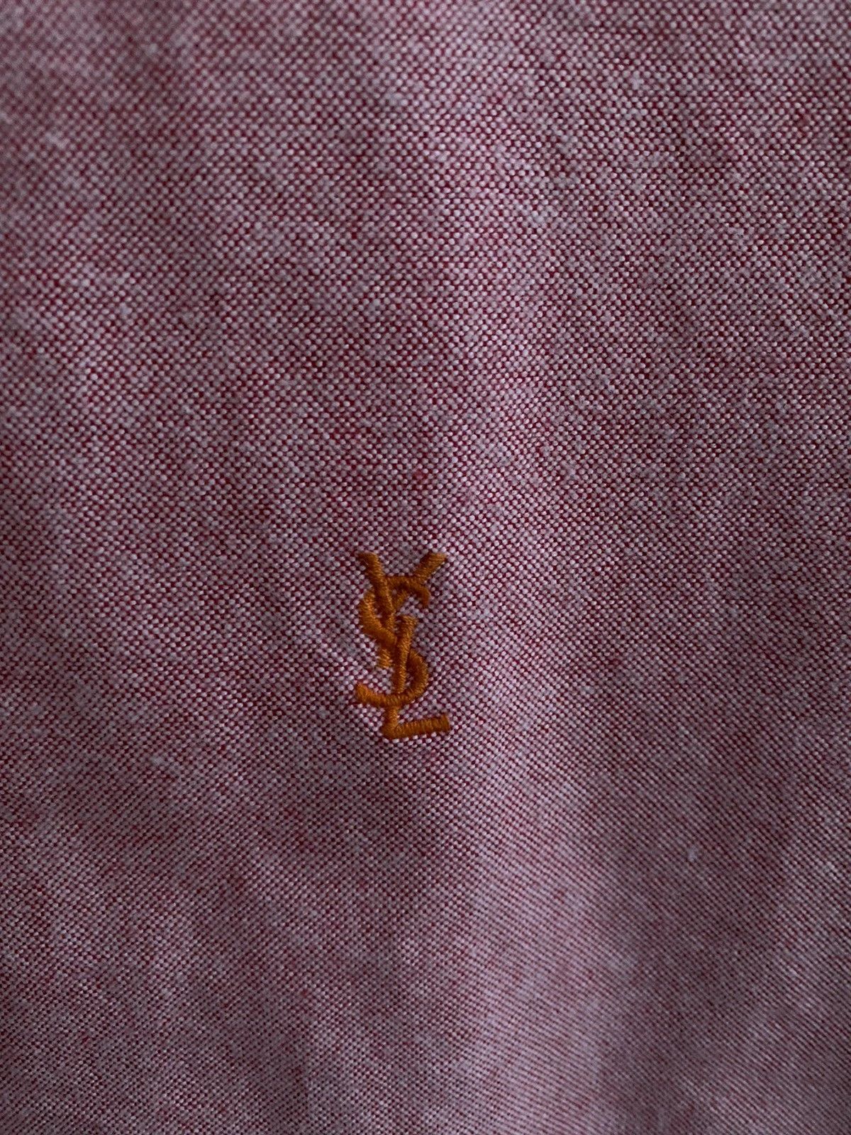 Yves Saint Laurent Super Soft YSL Shirt Pinky Cotton Yves Saint Laurent shirt Size US XL / EU 56 / 4 - 8 Thumbnail