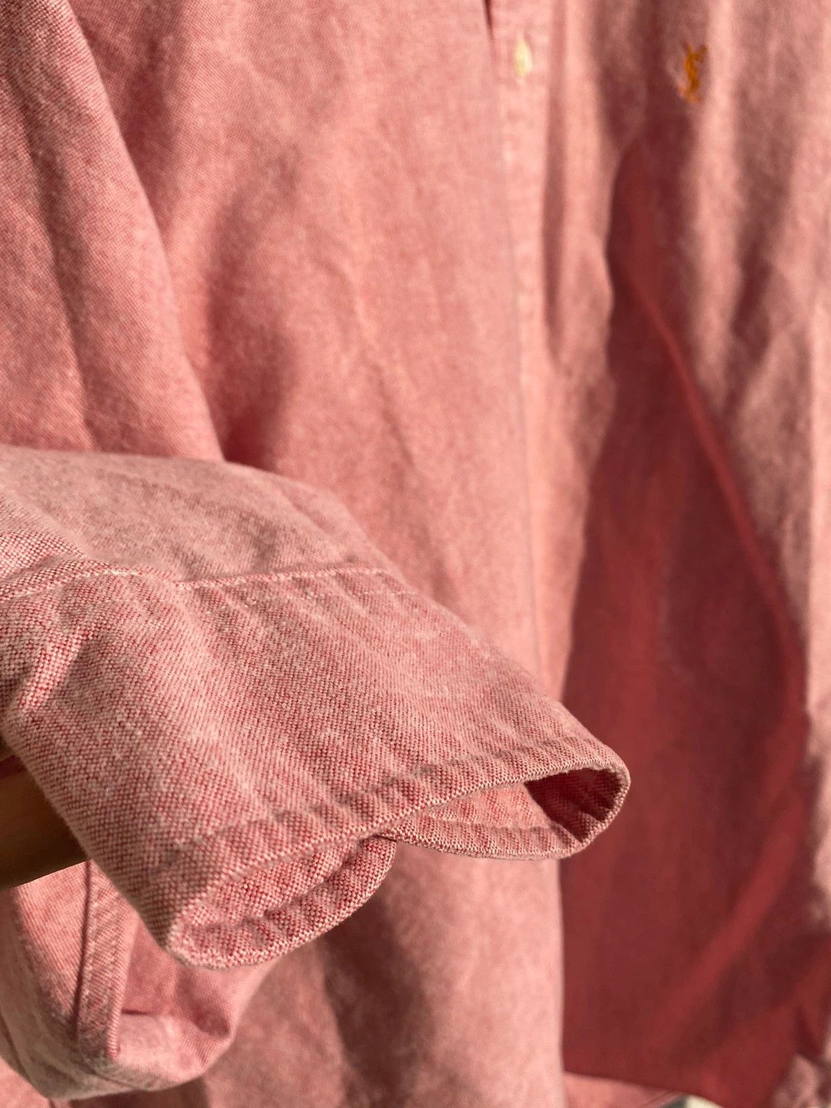 Yves Saint Laurent Super Soft YSL Shirt Pinky Cotton Yves Saint Laurent shirt Size US XL / EU 56 / 4 - 7 Thumbnail