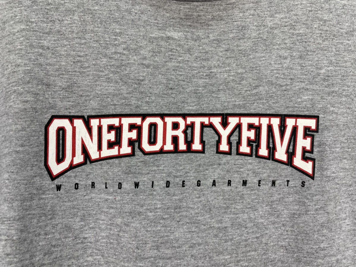 Vintage Vintage 90s onefortyfive skateboard 145 skateboard t shirt Size US XL / EU 56 / 4 - 4 Thumbnail