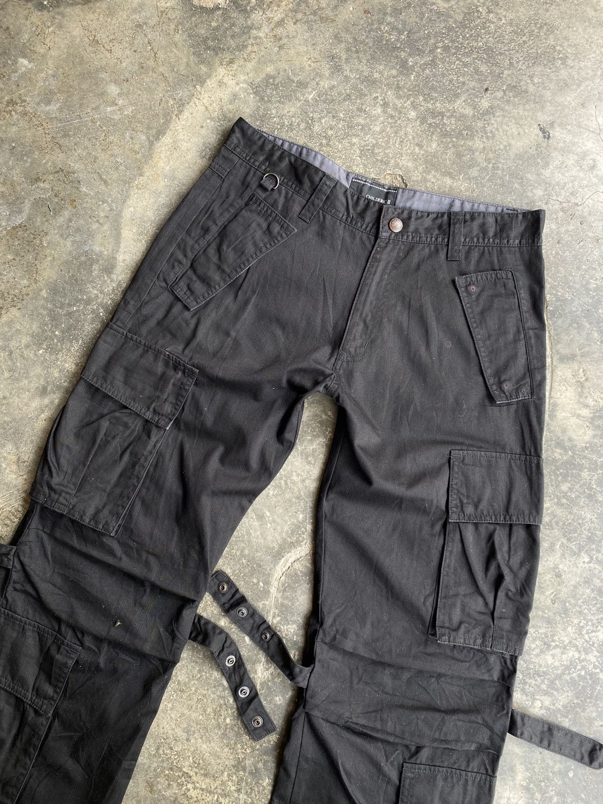 Childeric II Military Bondage Cargo Pants